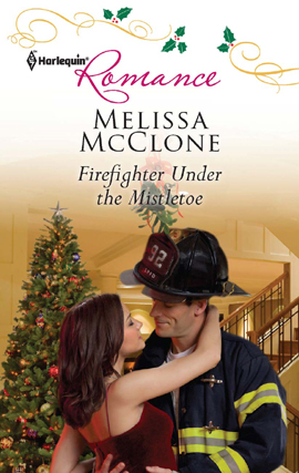 Title details for Firefighter Under the Mistletoe by Melissa McClone - Available